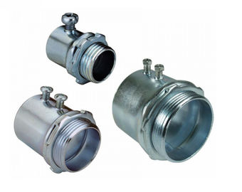 重い鋼鉄はEMTの水路の付属品の止めねじの管のコネクターの標準のタイプを囲みます